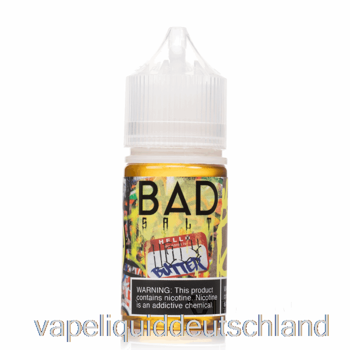 Hässliche Butter – Schlechtes Salz – 30 Ml 25 Mg Vape Deutschland